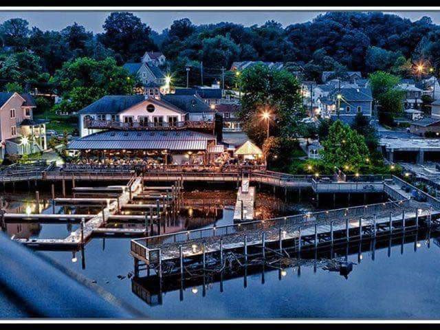 Madigans Waterfront at Night Occoquan Virginia