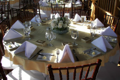 Banquet Table Setting