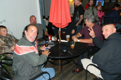 At Madigan's listening to great music