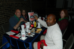 Having a great dinner and cocktails at Madigan's Waterfront