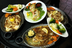 Entrees to be Seerved