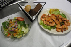 Shrimp dinner